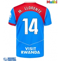 Atletico Madrid Marcos Llorente #14 Rezervni Dres 2025-26 Kratak Rukav